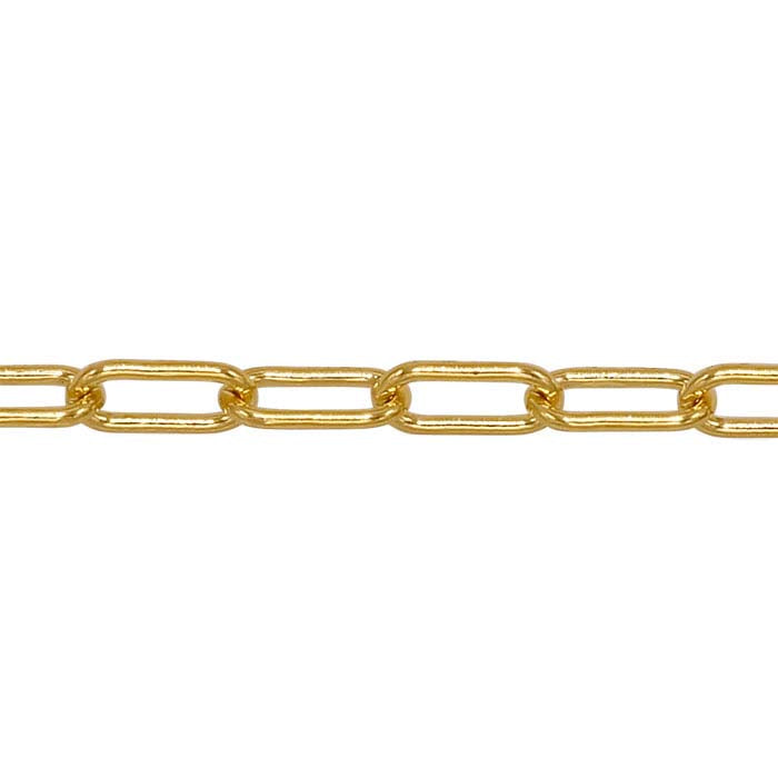 14/20 Yellow Gold-Filled 2.6mm Oval Cable Chain