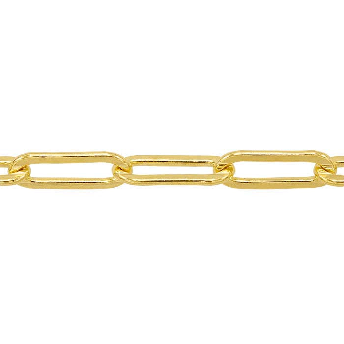 14/20 Yellow Gold-Filled 3.1mm Oval Cable Chain, By the Foot