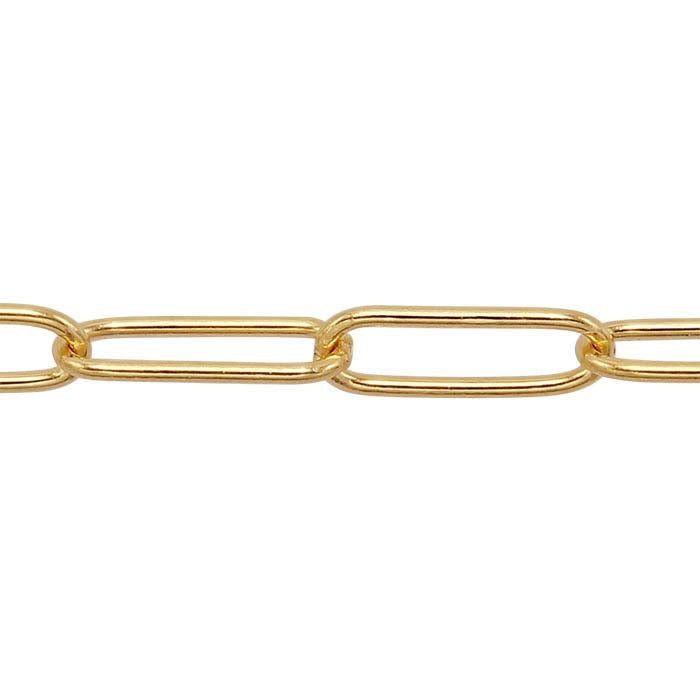 14/20 Yellow Gold-Filled 1.7mm Oval Cable Chain, By the Foot