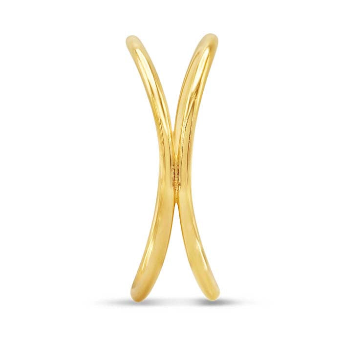 14/20 イエローゴールドフィルド ウェーブリング