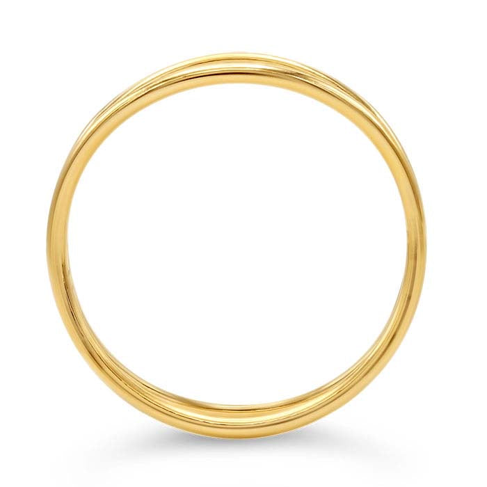 14/20 イエローゴールドフィルド ウェーブリング