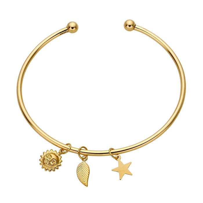 14/20 Yellow Gold-Filled Sun Charm