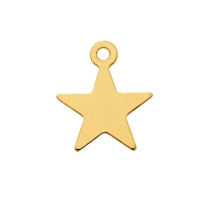 14/20 Yellow Gold-Filled Star Charm
