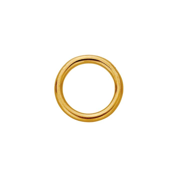 14/20 Yellow Gold-Filled 6mm Round Closed Ring
