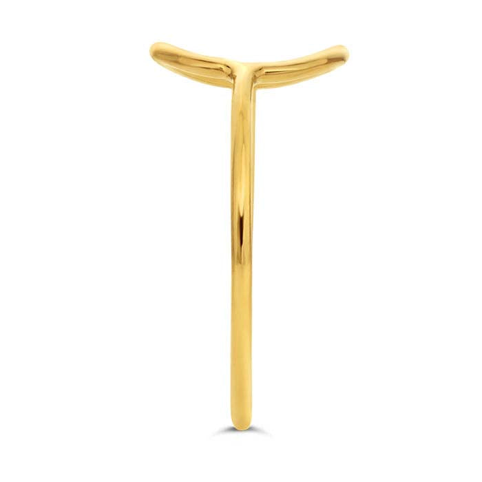 14/20 Yellow Gold-Filled Open Circle Ring