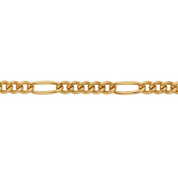 14/20 Yellow Gold-Filled 1.9mm Figaro Chain