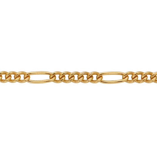 14/20 Yellow Gold-Filled 1.9mm Figaro Chain