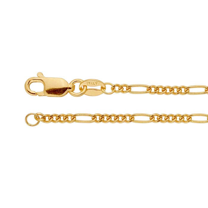 14/20 Yellow Gold-Filled 1.9mm Figaro Chain