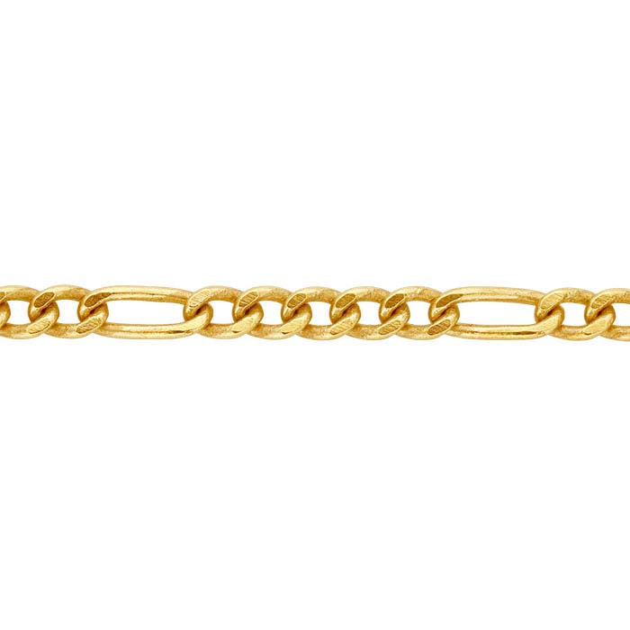 14/20 Yellow Gold-Filled 2.2mm Figaro Chain