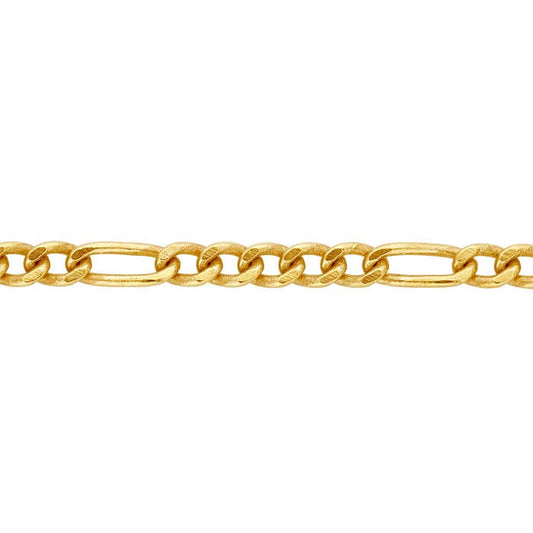 14/20 Yellow Gold-Filled 2.2mm Figaro Chain