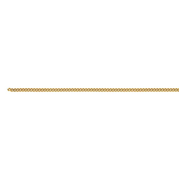 14/20 Yellow Gold-Filled 1.5mm Curb Chain, By the Foot
