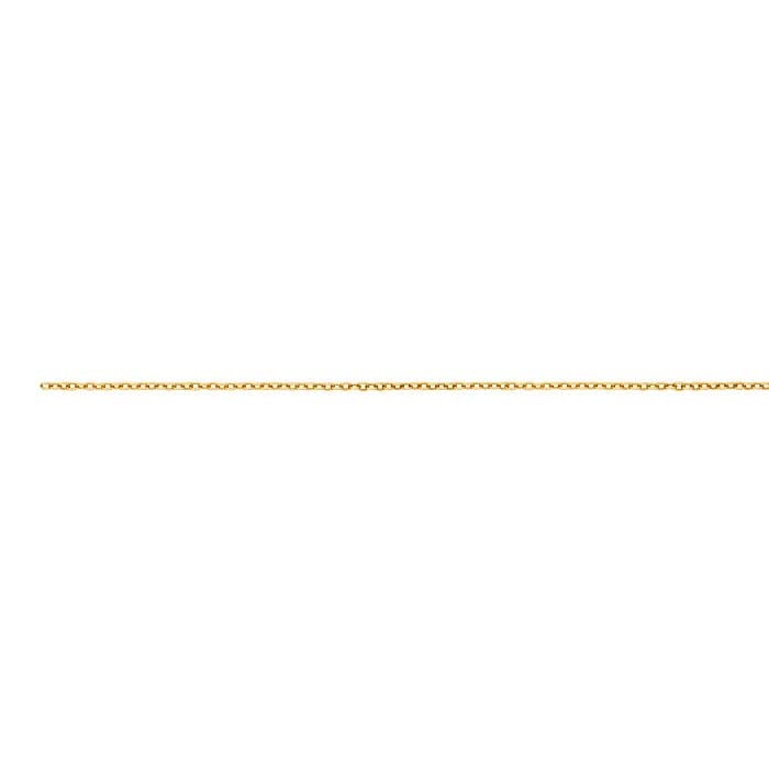 14/20 Yellow Gold-Filled 0.9mm Lightweight Oval Cable Chain, By the Foot