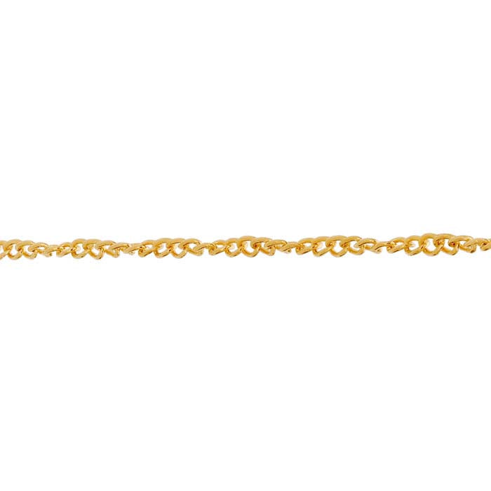 14/20 Yellow Gold-Filled 0.9mm Singapore Chain