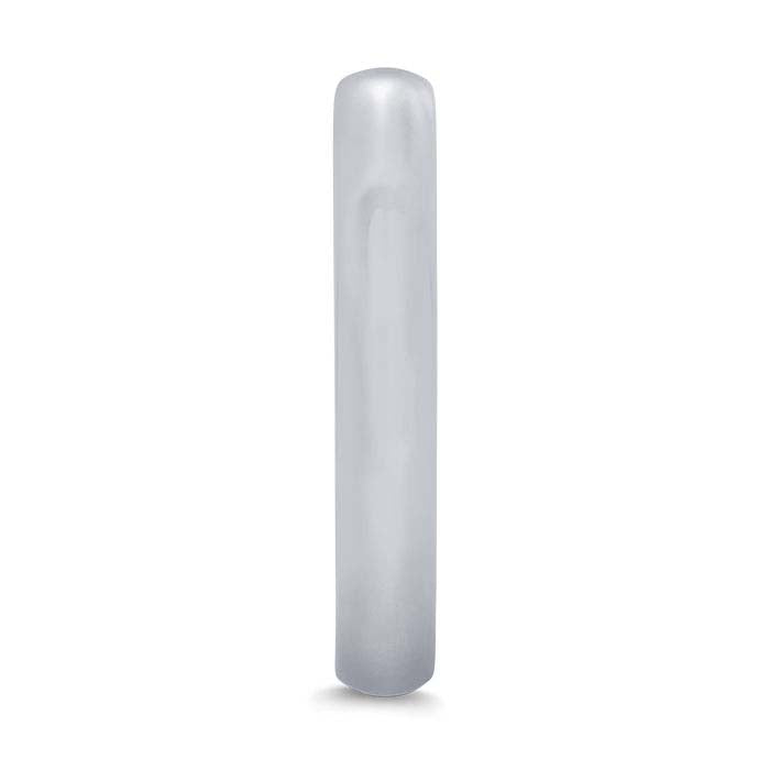 Nordt Platinum 3mm Ελαφρύ Ημικυκλικό Δαχτυλίδι Γάμου