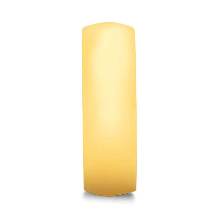 Nordt 14K Ouro Amarelo 6mm Anel de Casamento Meio-Reto Leve