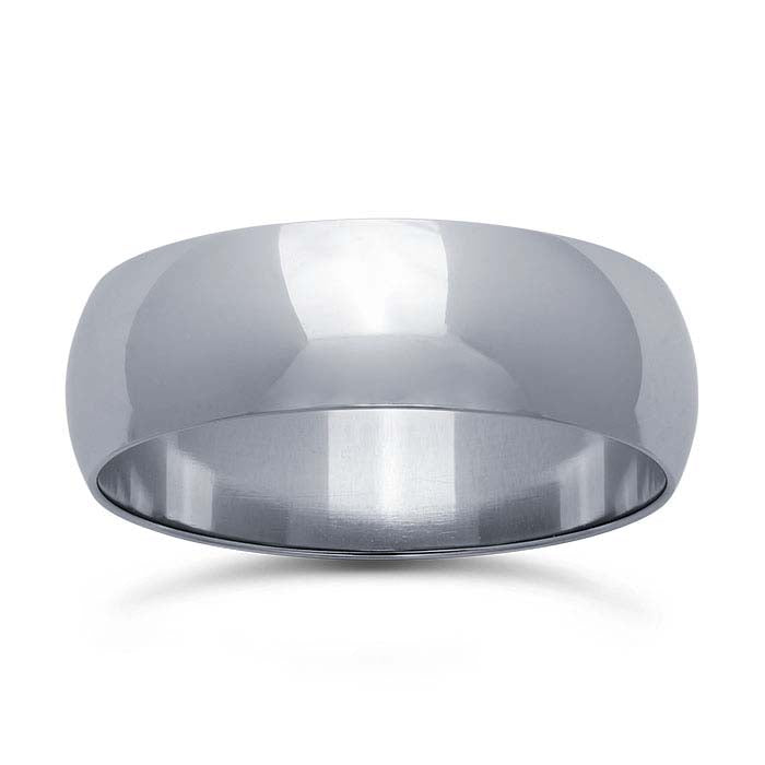 Nordt Platinum 6mm Lettvekts Halvrund Giftering