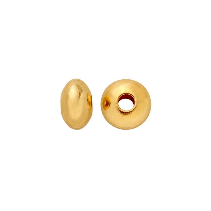 14/20 Yellow Gold-Filled 4mm Donut Bead