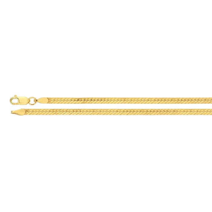 14/20 Yellow Gold-Filled 1.3mm Herringbone Chain