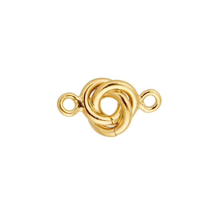 14/20 Yellow Gold-Filled Love Knot Link Component