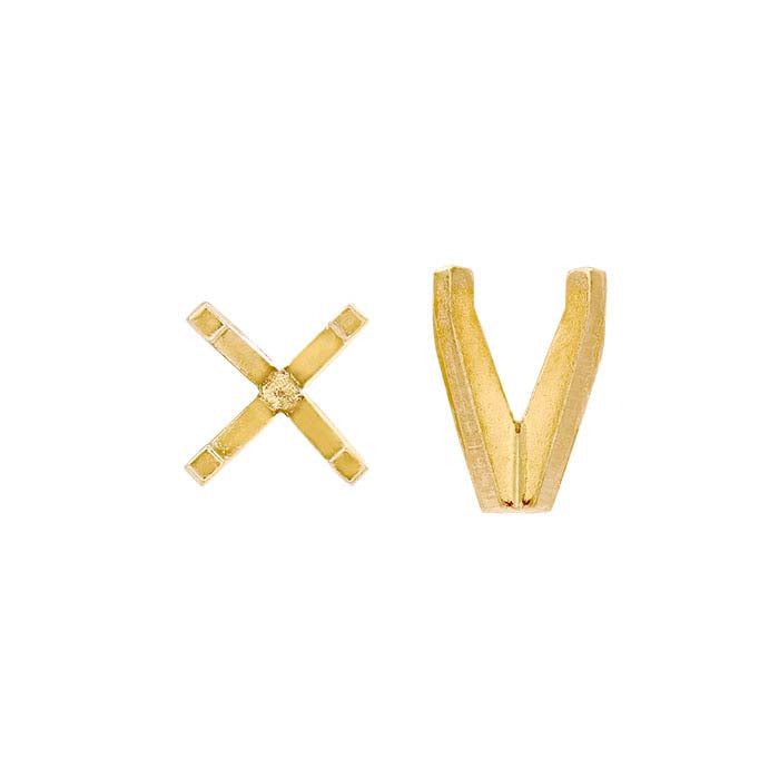 14K Yellow Gold 4mm Round Low-Base 4-Prong Setting