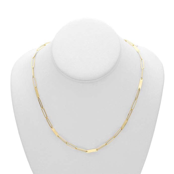 14 Karat Gelbgold 3,8 mm Ankerkette