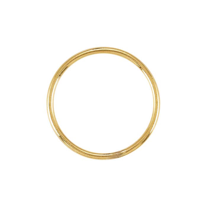 14/20 Yellow Gold-Filled Circle Component
