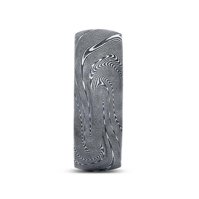 Damascus Stainless Steel "Supernova" Ring