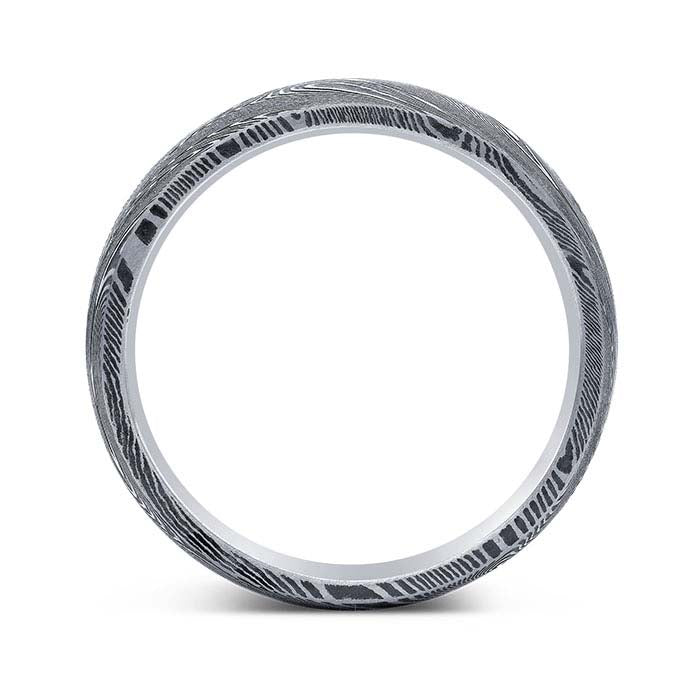Damascus Stainless Steel "Supernova" Ring