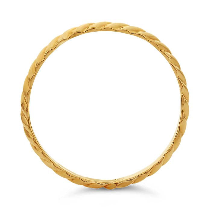 14/20 Guld Fyldt Halvrund Tvistet Ring