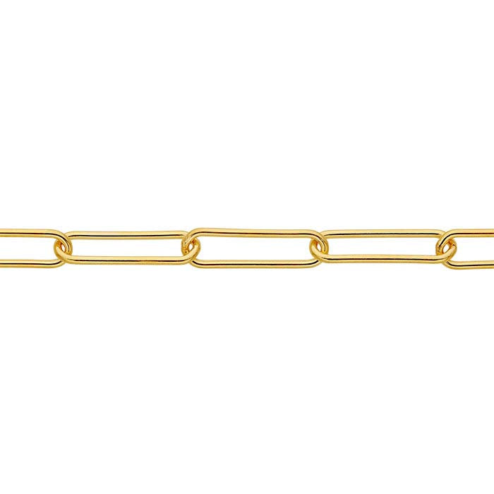 14/20 Yellow Gold-Filled 2.7mm Oval Cable Chain, By the Foot