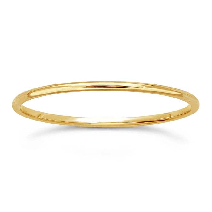14K Yellow Gold Stackable Band