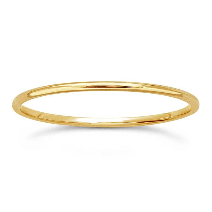 14K Yellow Gold Stackable Band