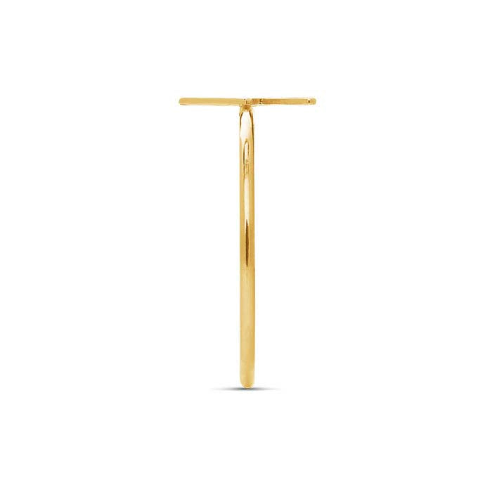 14/20 Yellow Gold-Filled Lightning Bolt Ring