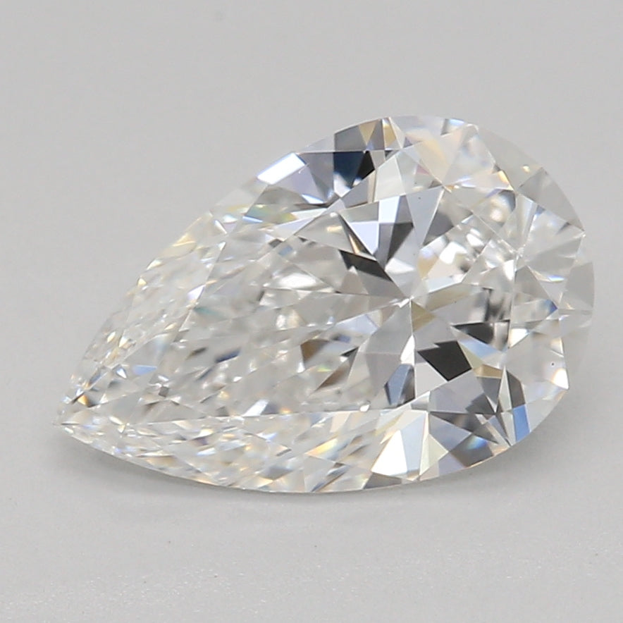 Lab-Grown Diamond 1.07ct, Pear, E, VS1