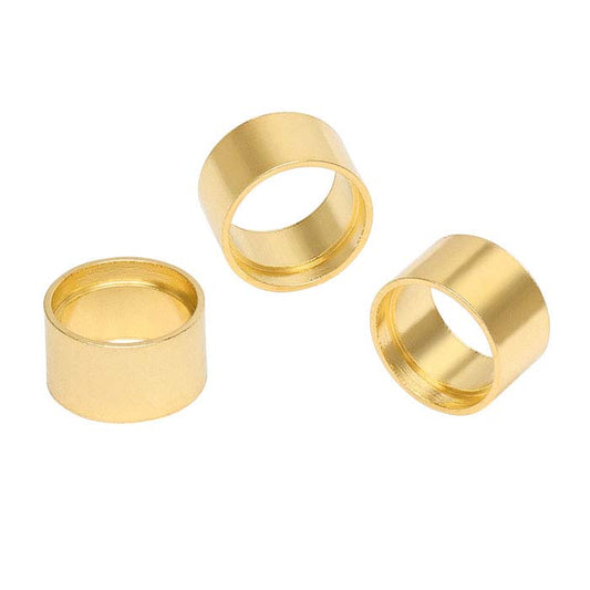 14K Yellow Gold 6.5mm Round Tube Bezel Setting