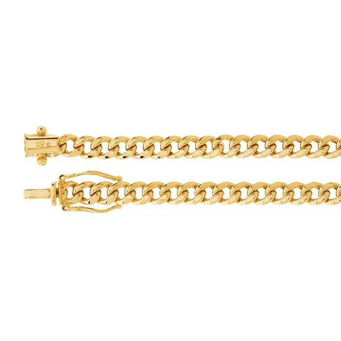 14K Yellow Gold 4.5mm Miami Cuban Chain