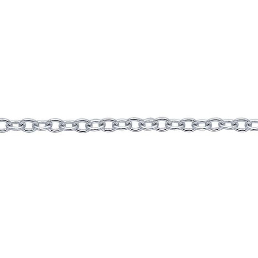14K Balto Aukso 1 mm Kabelio Grandinėlės Pratęsėjas