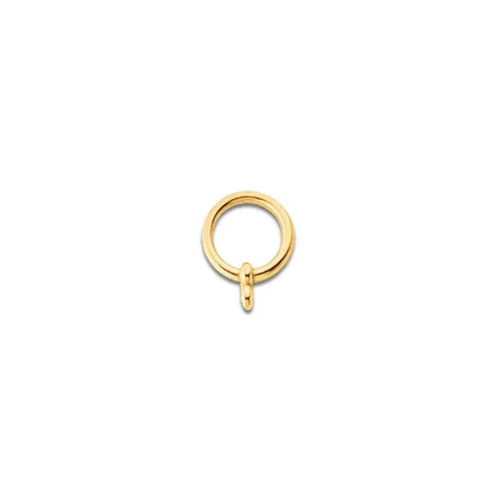 14K Yellow Gold Toggle Ring