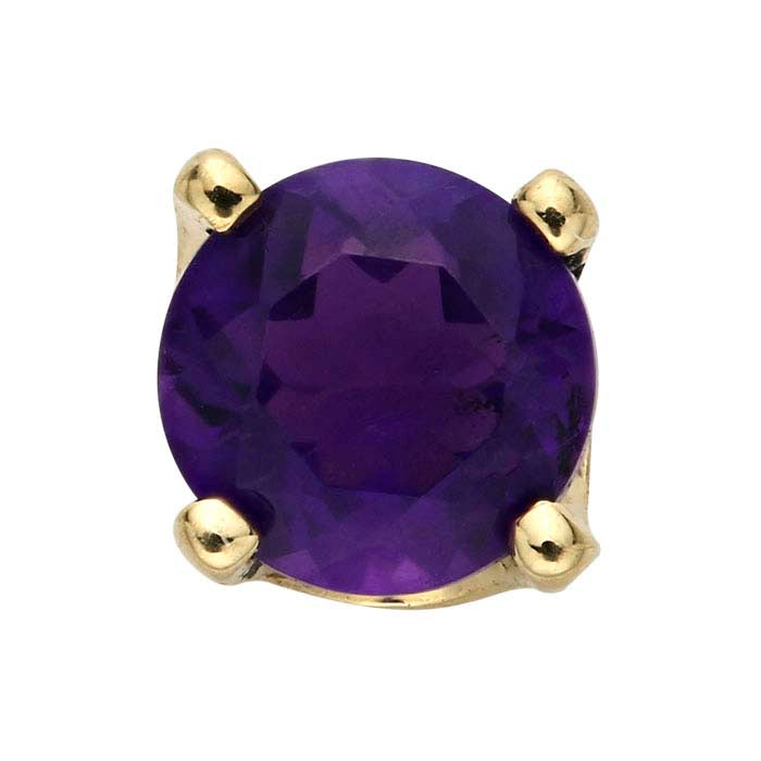 14K Yellow Gold 4mm Round ReadySet™ 4-Prong Setting