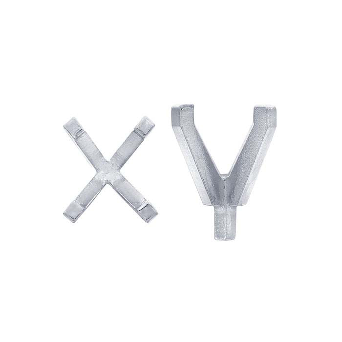 Platinum 11 x 9mm Oval 4-Prong Setting with Peg