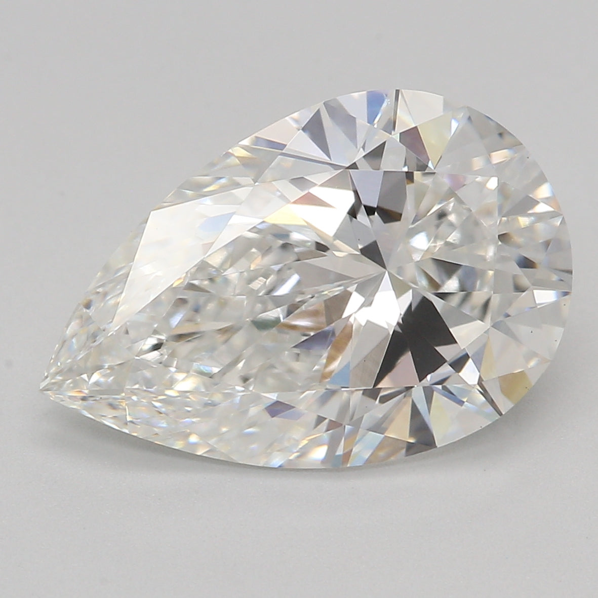 Lab-Grown Diamond 2.76ct, Pear, E, VS2