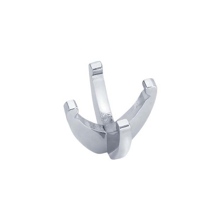 14K White Gold 8mm Cushion 4-Prong Setting