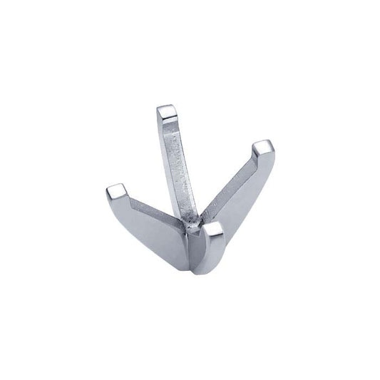 14K White Gold 9.3mm Round Low-Base 4-Prong Setting
