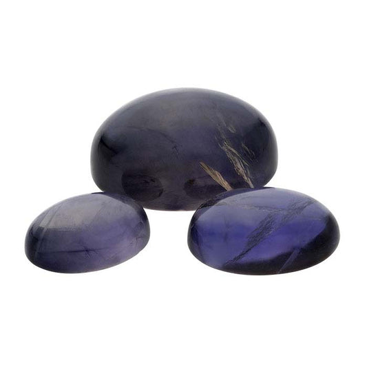 Iolite 7 x 5mm Oval Cabochon