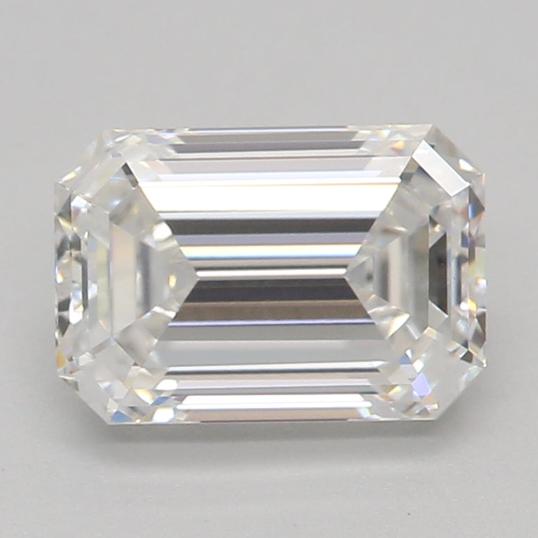 Lab-Grown Diamond 1.01ct, Emerald, F, VVS2