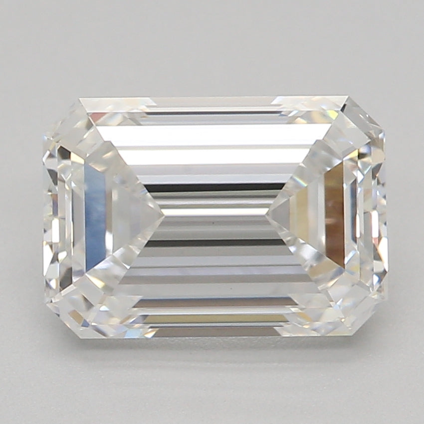 Lab-Grown Diamond 1.51ct, Emerald, F, VVS2