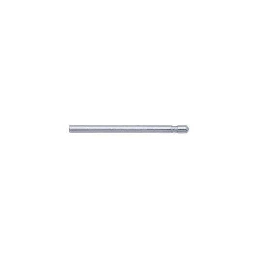 10K White Gold 0.76mm x 12.7mm Friction Ear Post