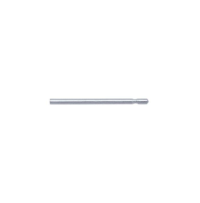 Perno per orecchio a frizione in oro bianco 14K 0,66mm x 12,7mm
