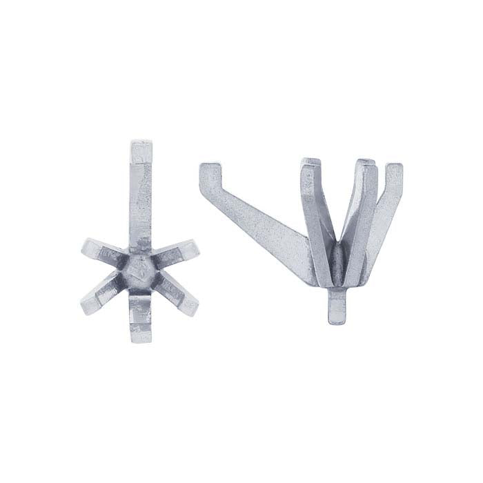 Platinum 9.x 5.5mm Pear 6-Prong Setting with Peg