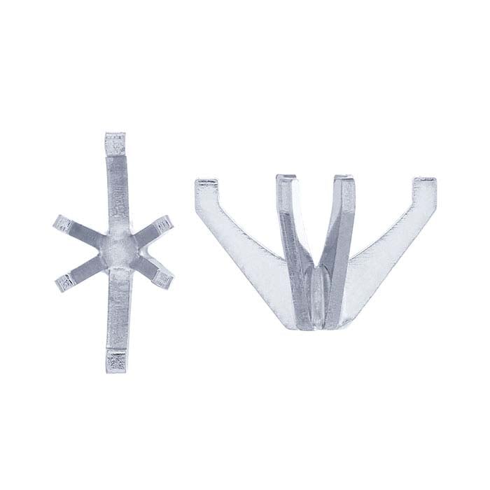 14K White Gold 14 x 7mm Marquise 6-Prong Setting